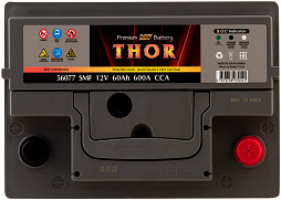 АКБ THOR 6ст-60 (о.п.) 600А 242*175*175 (56077 SMF) низк.