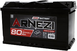 АКБ ARNEZI AGM 6ст-80 (о.п.) 800А 315*175*190