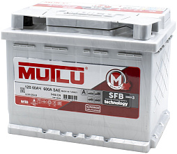 АКБ MUTLU SFB M3 6ст-60 (п.п.) 540А 242*175*190 