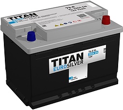 АКБ TITAN Euro Silver 6ст-76 (о.п.) 700А 276*175*190