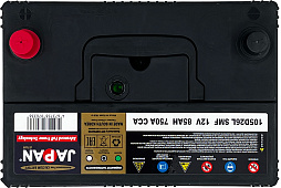 АКБ JAPAN STAR Asia 6ст-85 (о.п.) 750А 259*175*220 (105D26L SMF)