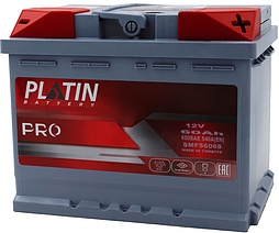 АКБ PLATIN PRO 6ст-60 (о.п.) 540А 242*175*190 (SMF 56068)