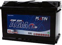 АКБ PLATIN AGM 6ст-70 (о.п.) 760А 278*175*190 (AGM 57020 L3)