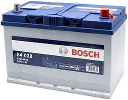 АКБ BOSCH Asia Silver S4 028 6ст-95 (о.п.) 830А 306*173*225 595 404 083