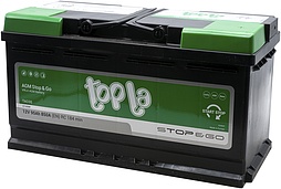 АКБ TOPLA AGM Stop&Go 6ст-95 (о.п.) 850А 353*175*190 (L5 AGM ED)