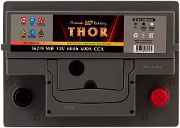 АКБ THOR 6ст-60 (о.п.) 600А 242*175*190 (56219 SMF)