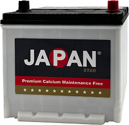 АКБ JAPAN STAR Asia 6ст-75 (о.п.) 650А 232*175*220 (95D23L SMF)