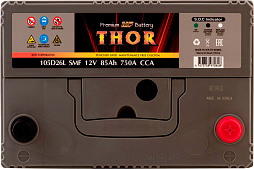 АКБ THOR Asia 6ст-85 (о.п.) 750А 259*175*220 (105D26L SMF)
