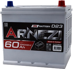 АКБ ARNEZI Asia 6ст-60 (о.п.) 540А 230*172*225