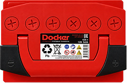АКБ DOCKER 6ст-60 (о.п.) 540А 242*175*190