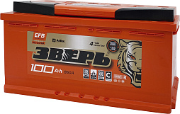 АКБ ЗВЕРЬ EFB 6ст-100 (о.п.) 860А 352*175*190
