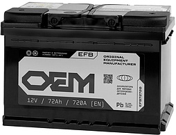 АКБ OEM EFB 6ст-72 (о.п.) 720А 277*175*190 (72720)