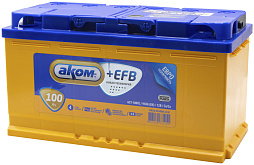 АКБ AKOM +EFB 6ст-100 (о.п.) 950А 353*175*190